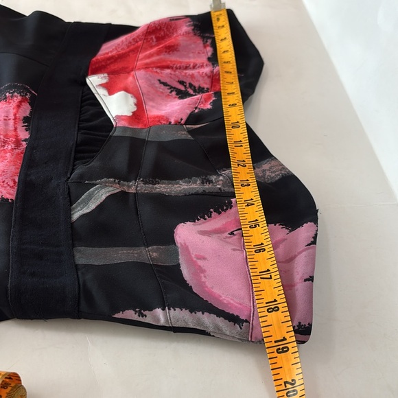 Elegant Strapless Floral Dress by Rachel Roy size 14 - Picture 7 of 17